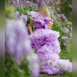 Incredible Purple Couture Gown by Adrianna Ostrowska
